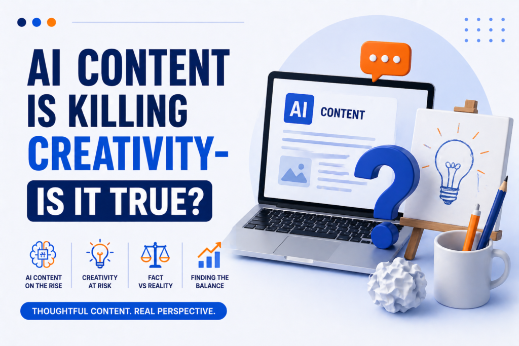 AI Content is killing creativity- Is it True?